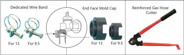 Reinforced City Gas Hose Tool